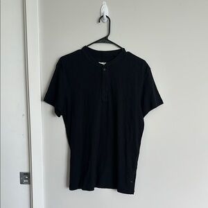 Rag & Bone Black Casual Button Down Shirt